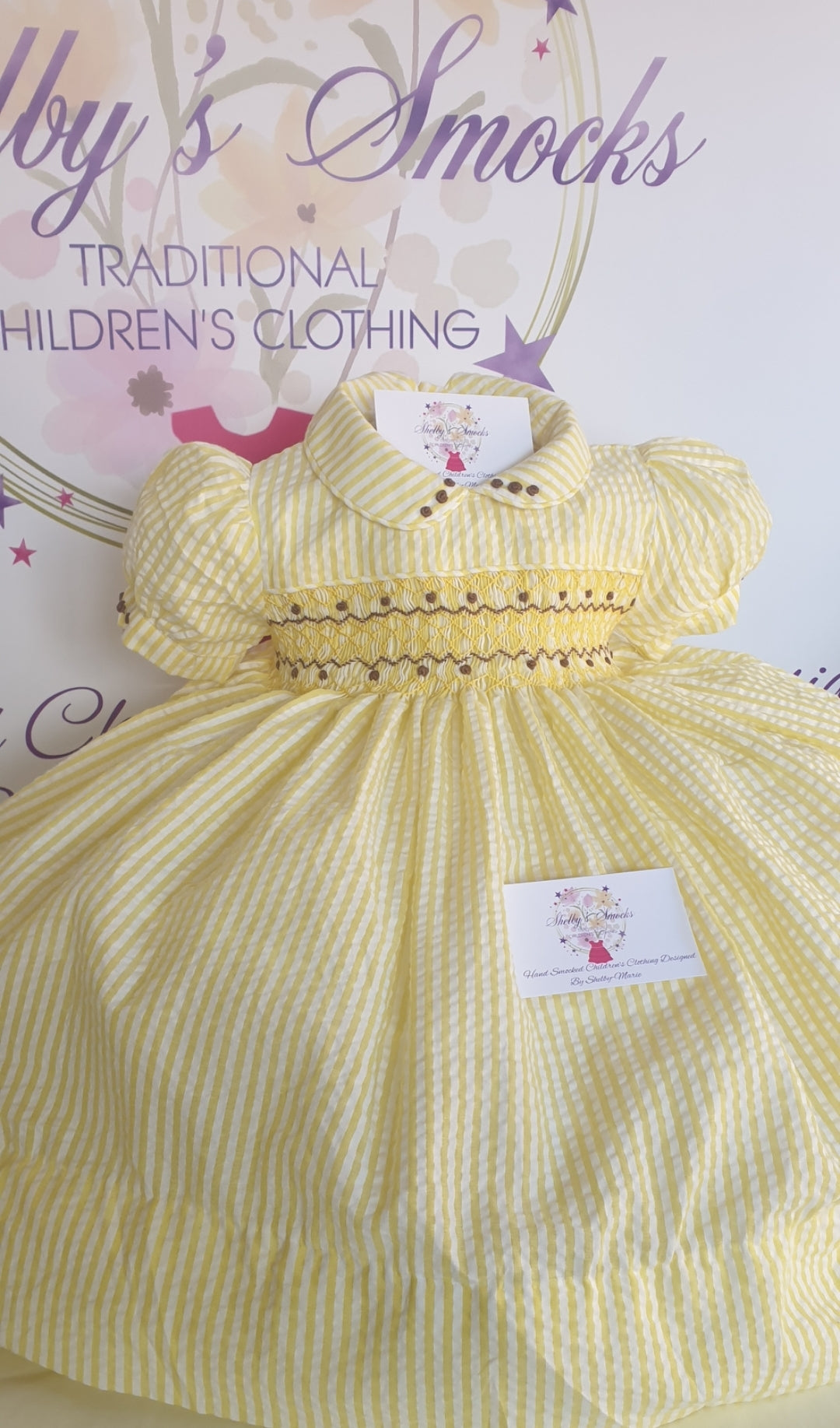 Yellow & Brown MADE TO ORDER