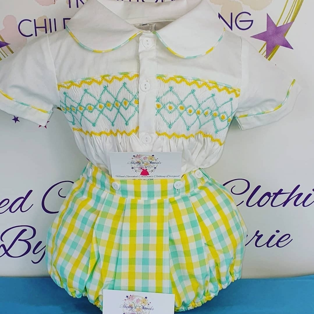 Green & Yellow Plaid MADE TO ORDER