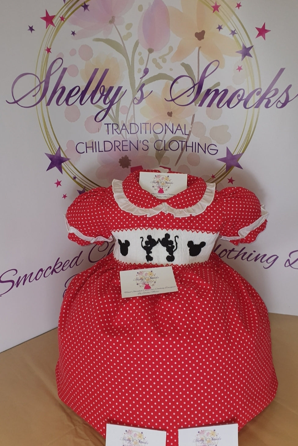 Red & White Polka Dot MADE TO ORDER