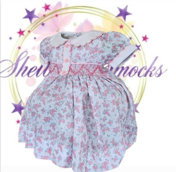 Pink & Grey Floral READY TO POST