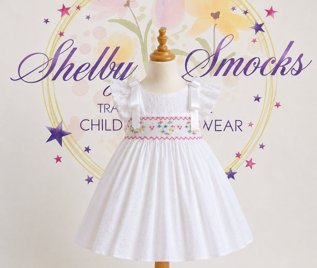 Handsmocked Sleeveless Dress