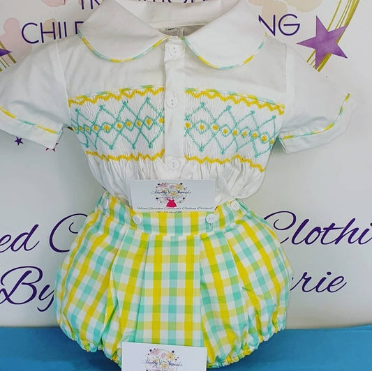 Green & Yellow Plaid MADE TO ORDER