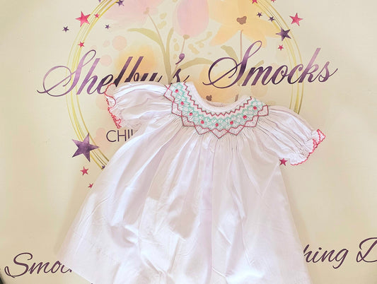 Smocked nightie dress