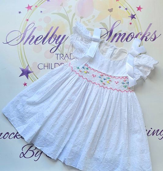 Handsmocked Sleeveless Dress